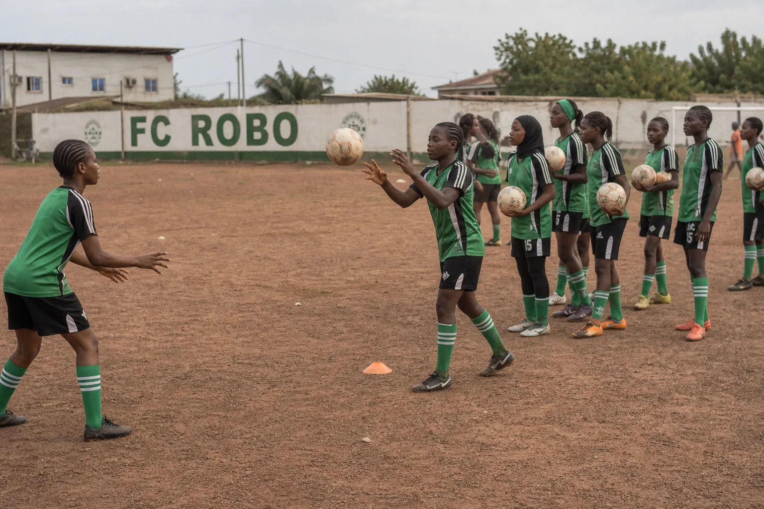 FC Robo : le rêve de gloire des jeunes footballeuses nigérianes