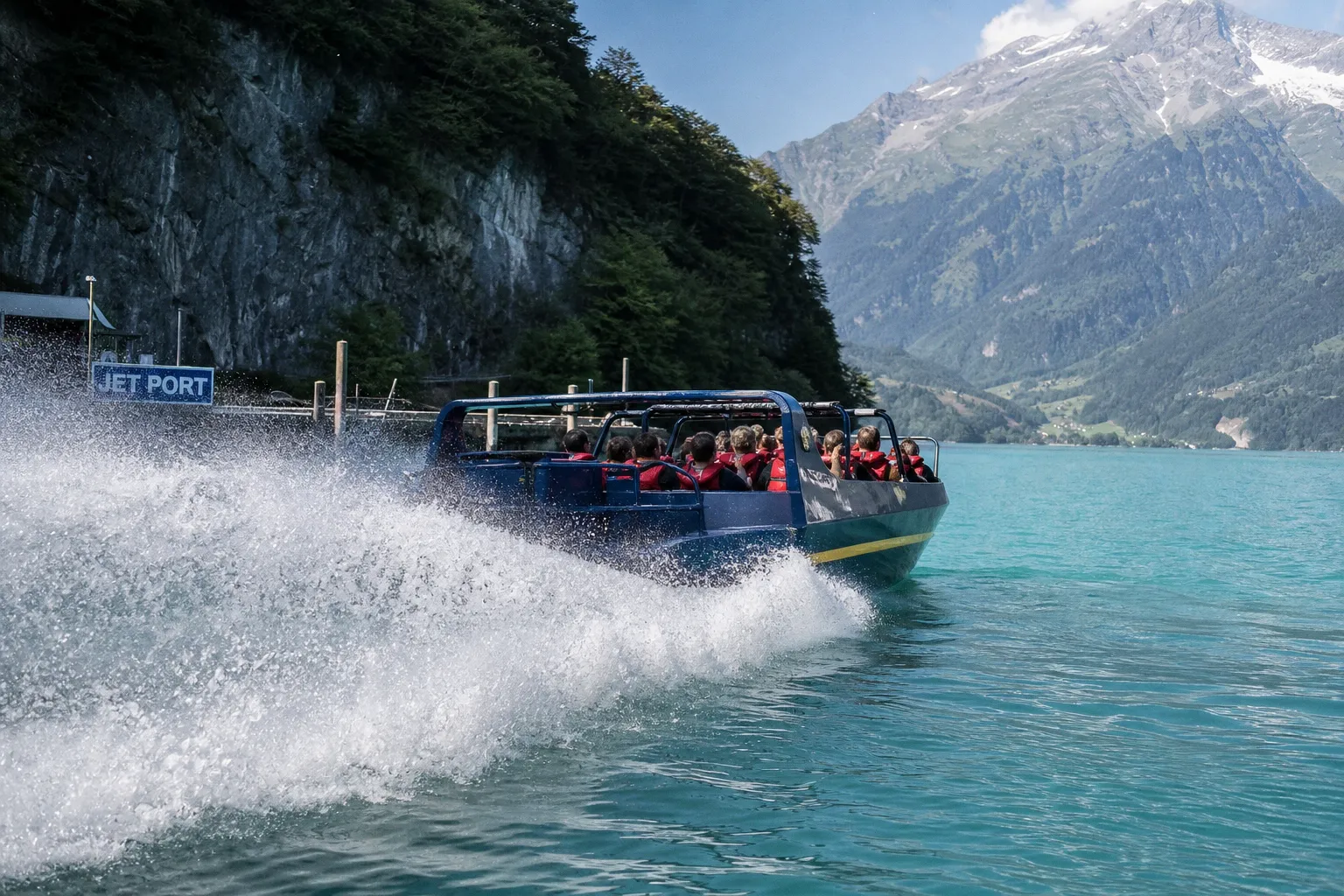 Jetboat Interlaken : les coulisses d'une visite à haute vitesse