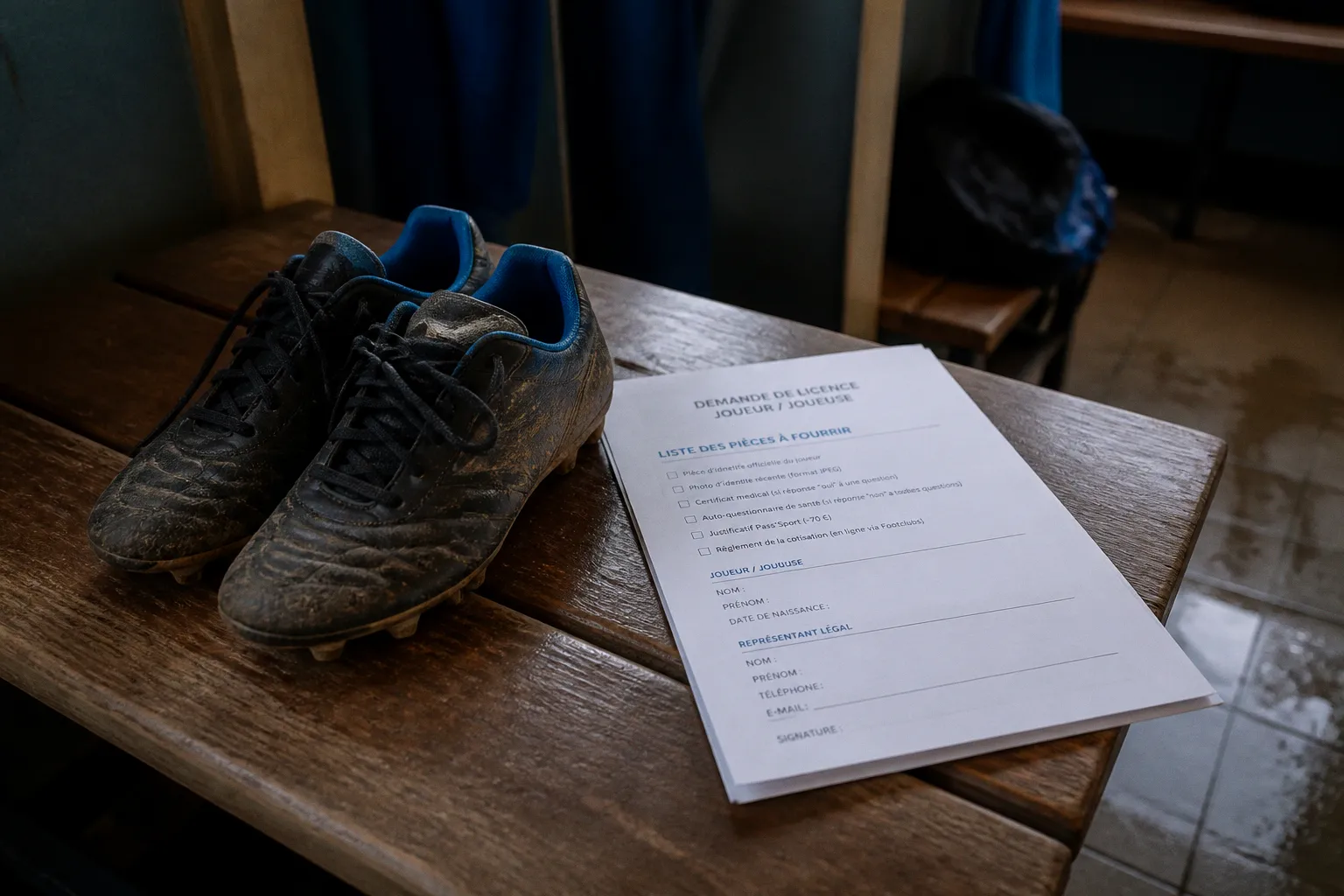 Licence de football enfant : les documents et tarifs à prévoir