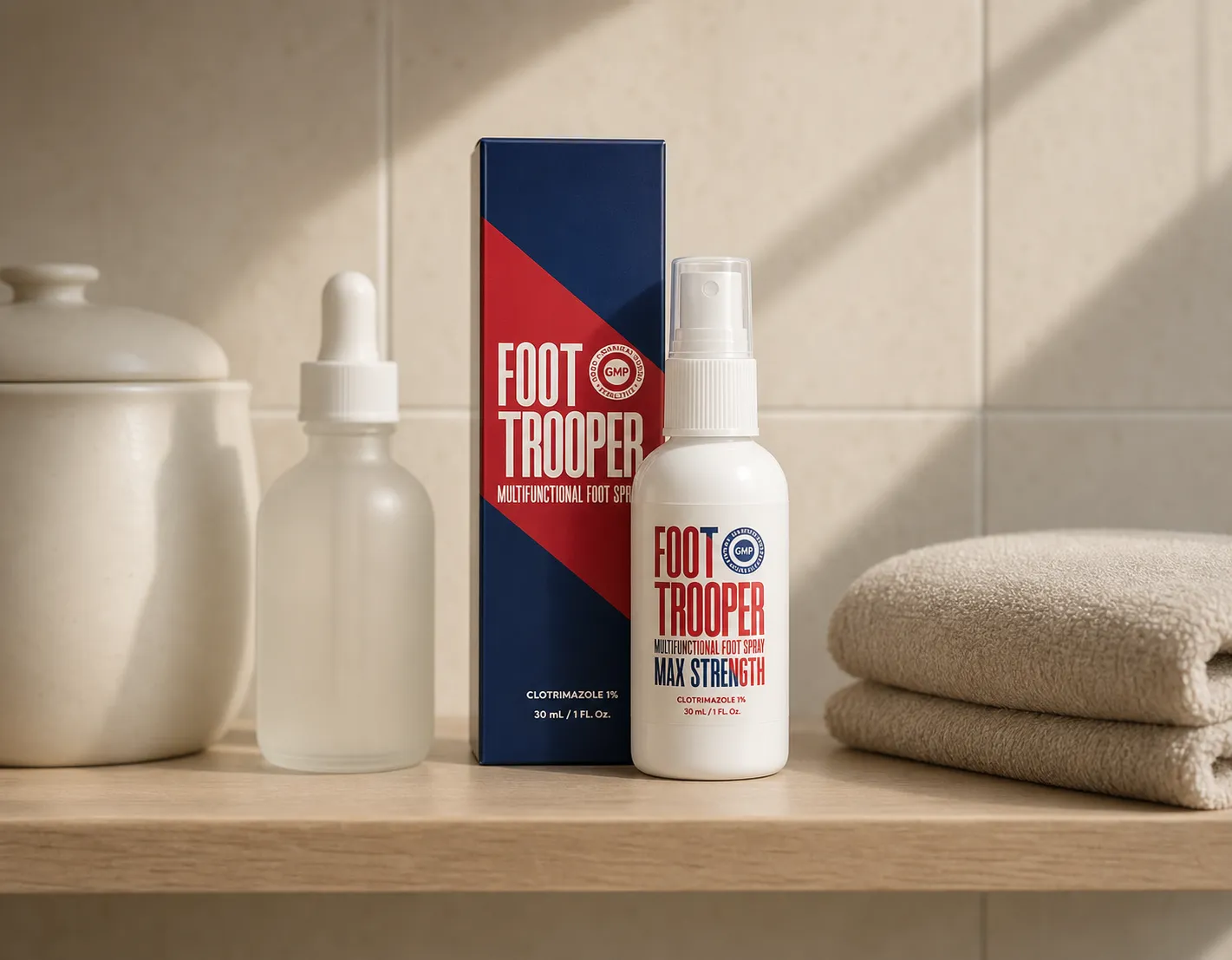 Foot Trooper-fungus remedy — le produit au quotidien