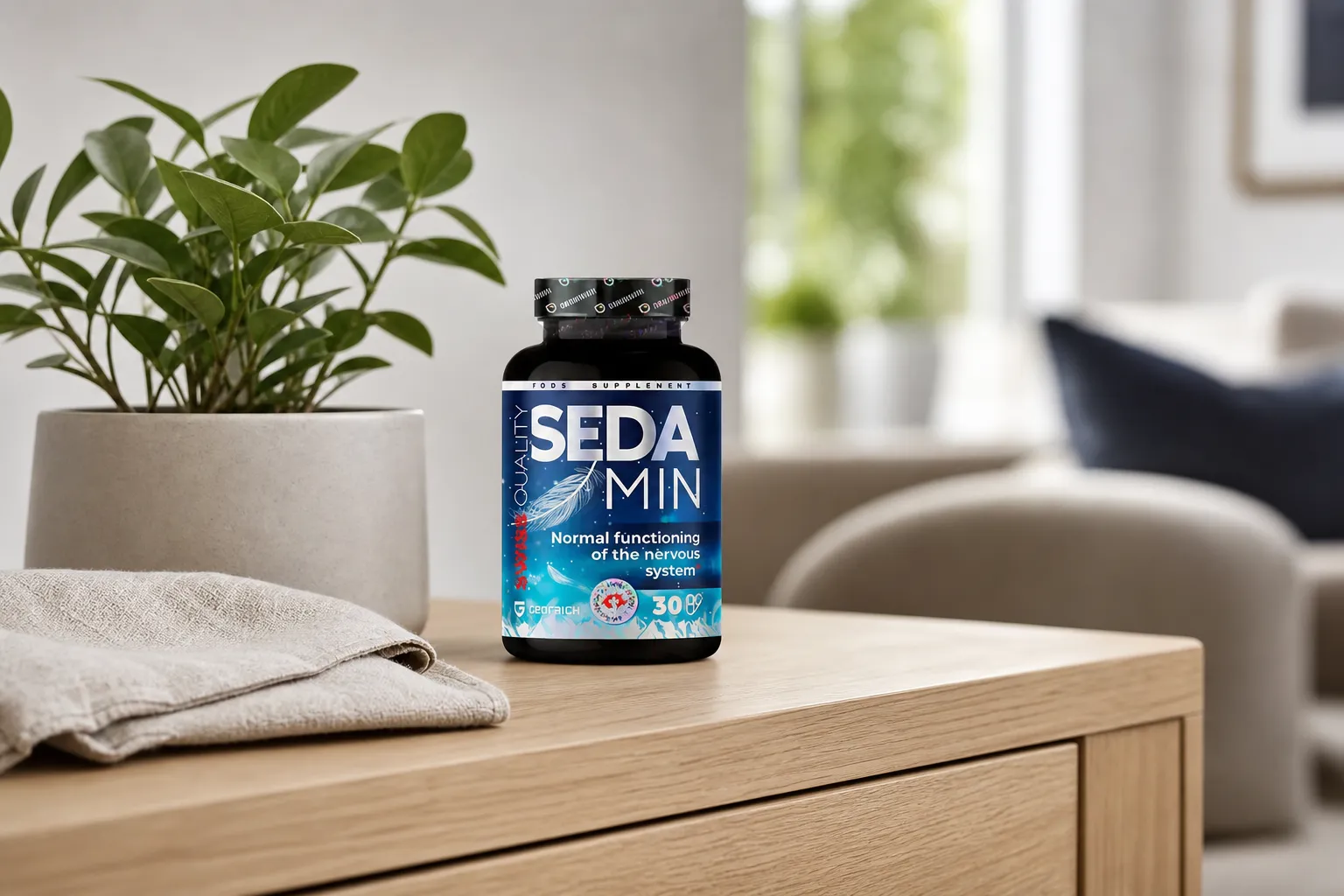 Sedamin — le produit au quotidien