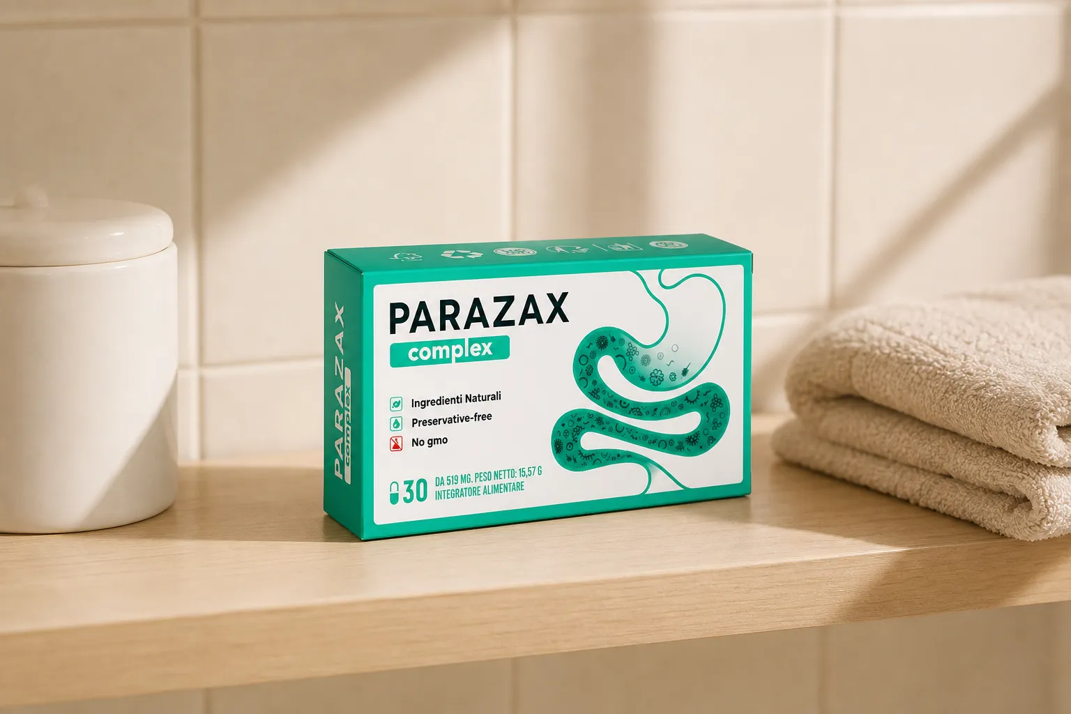 Parazax Complex — le produit au quotidien