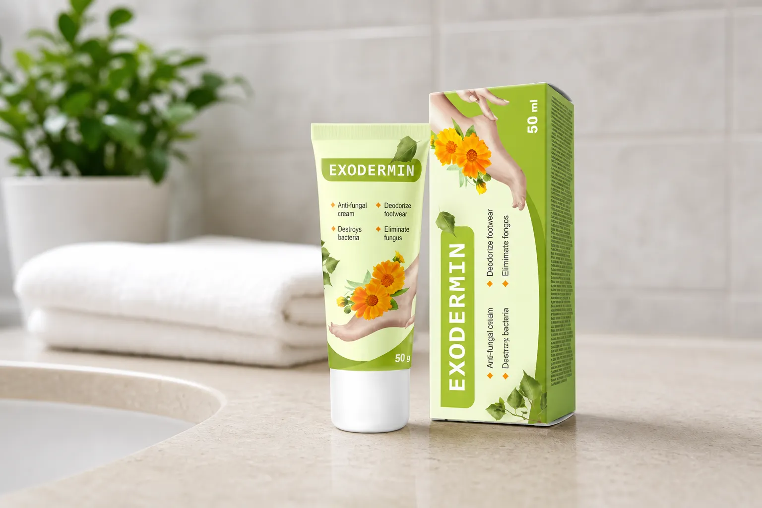 Exodermin — le produit au quotidien