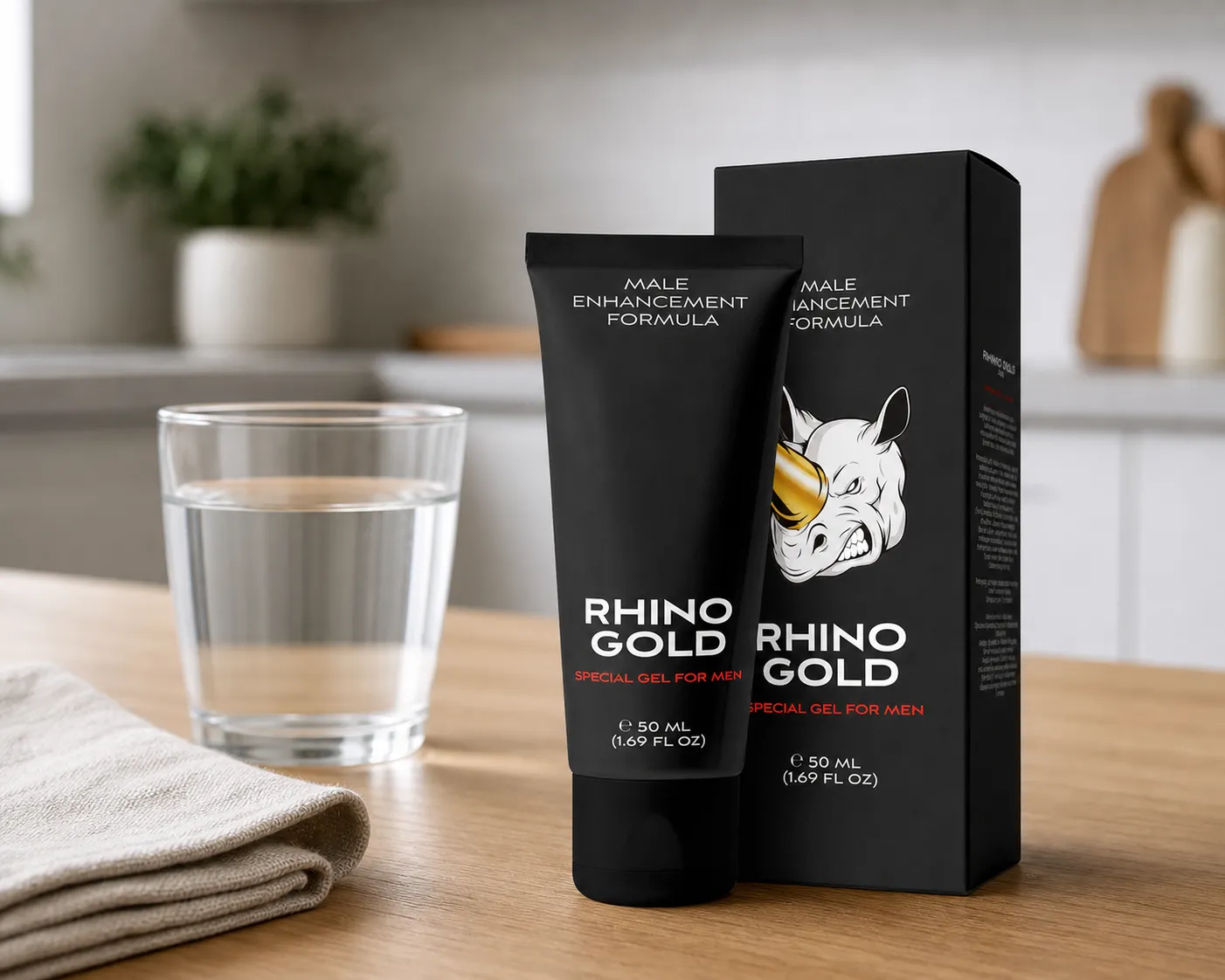 Rhino Gold Gel — le produit au quotidien