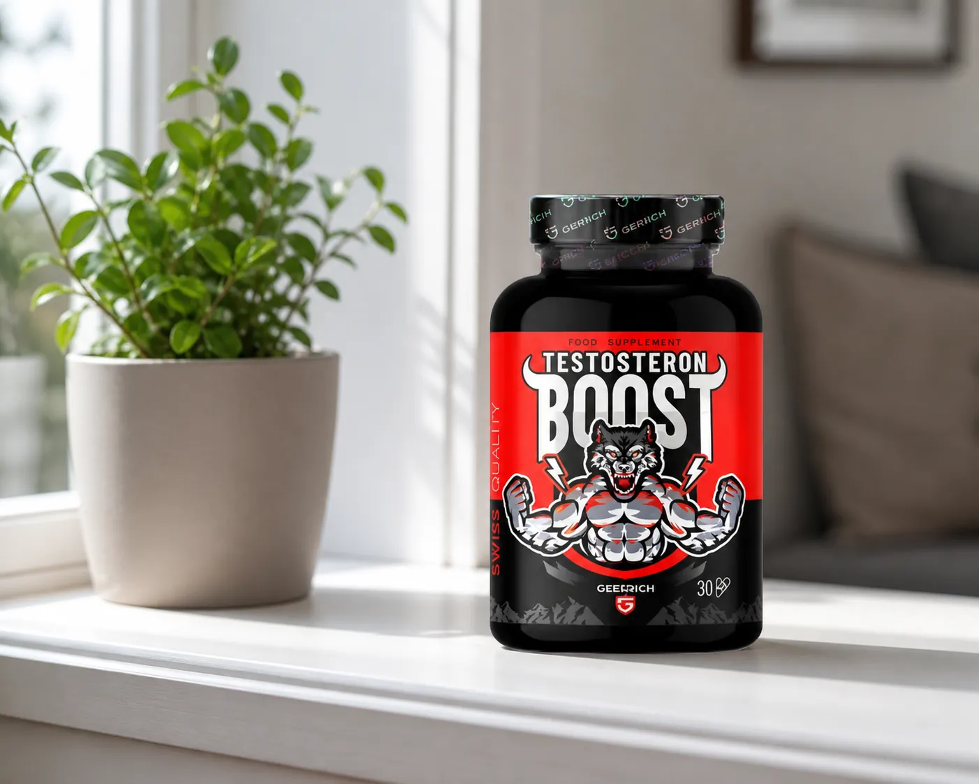 Testosteron Boost — le produit au quotidien
