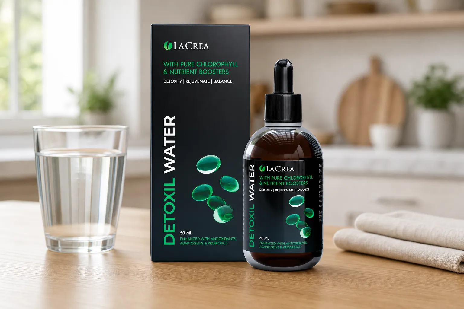 Detoxil Water gastro — le produit au quotidien