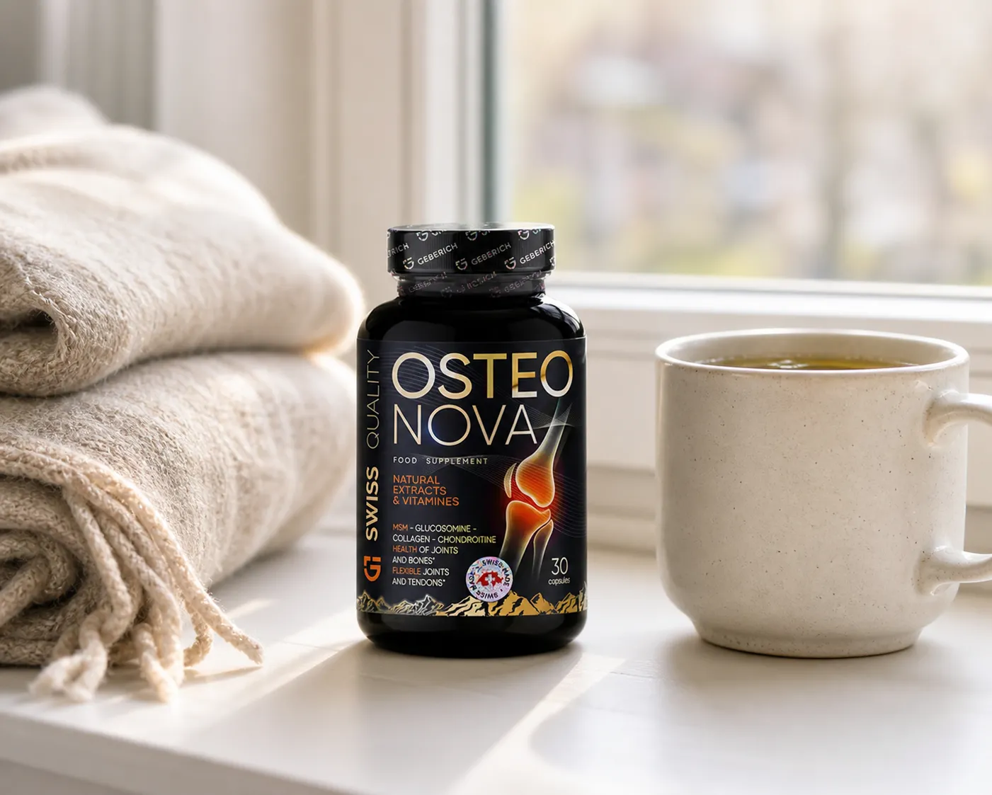 OsteoNova — le produit au quotidien