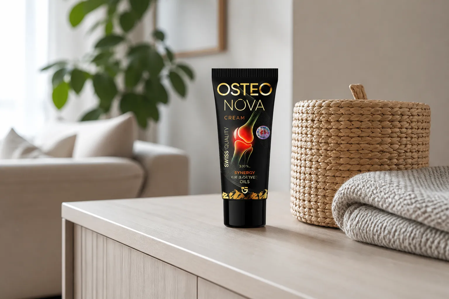 OsteoNova cream — le produit au quotidien