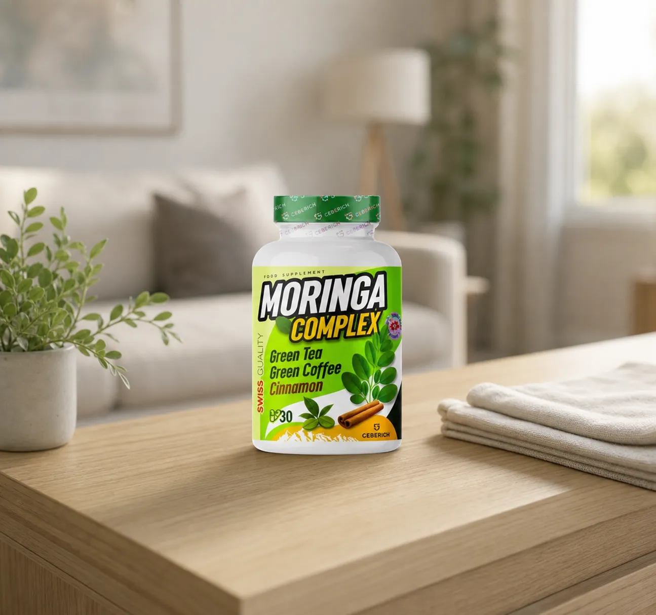 Moringa Complex — le produit au quotidien