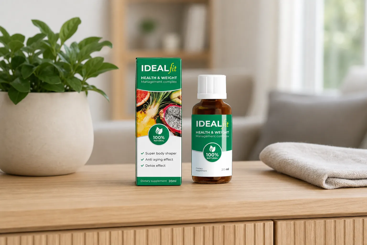 IdealFit — le produit au quotidien