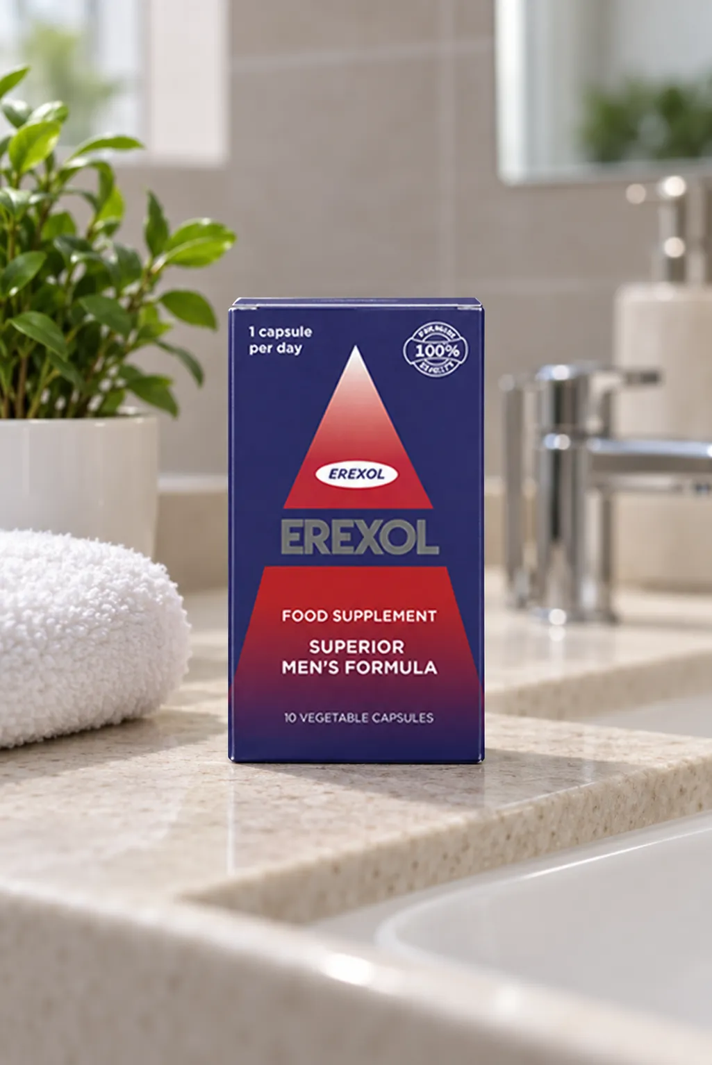 Erexol — le produit au quotidien