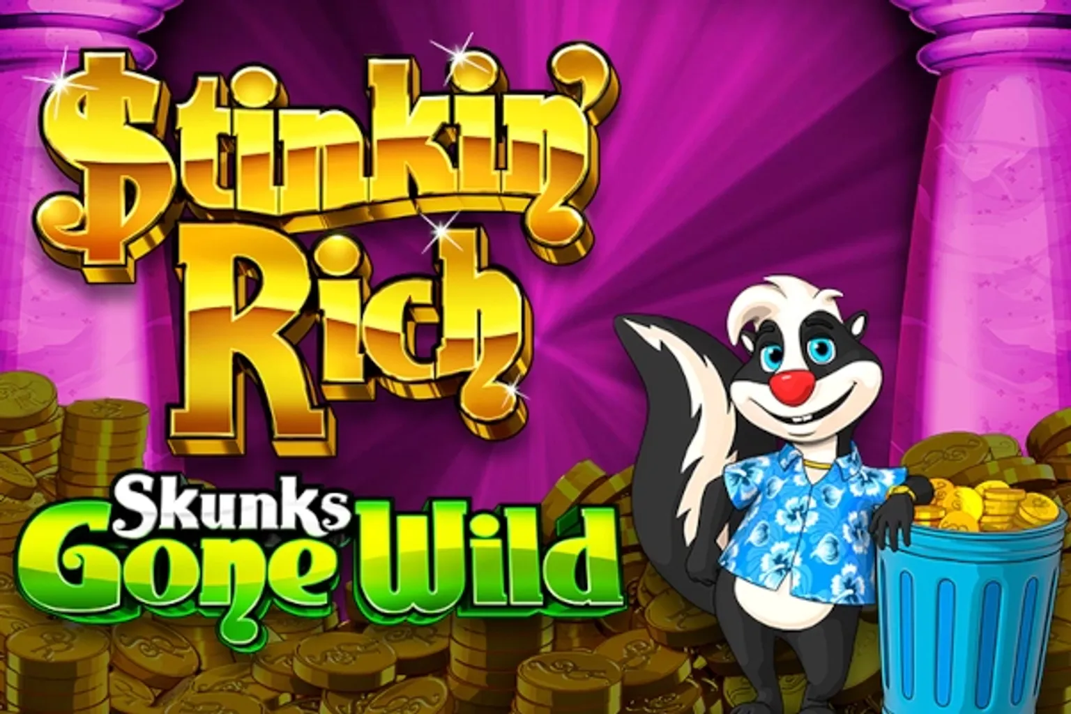 Fonctionnement de la démo Stinkin' Rich: Skunks Gone Wild